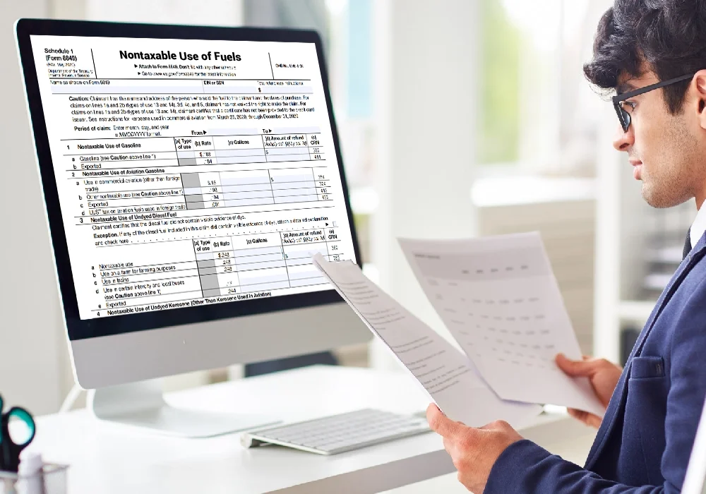 Form 8849 Schedule 1