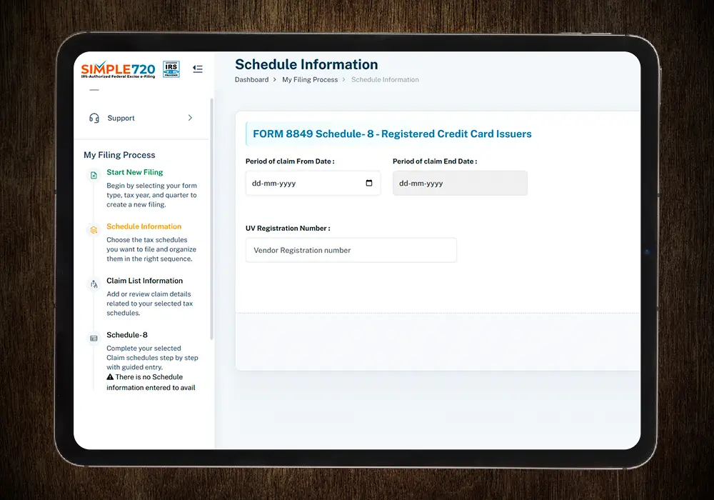 Form 8849 Schedule 2
